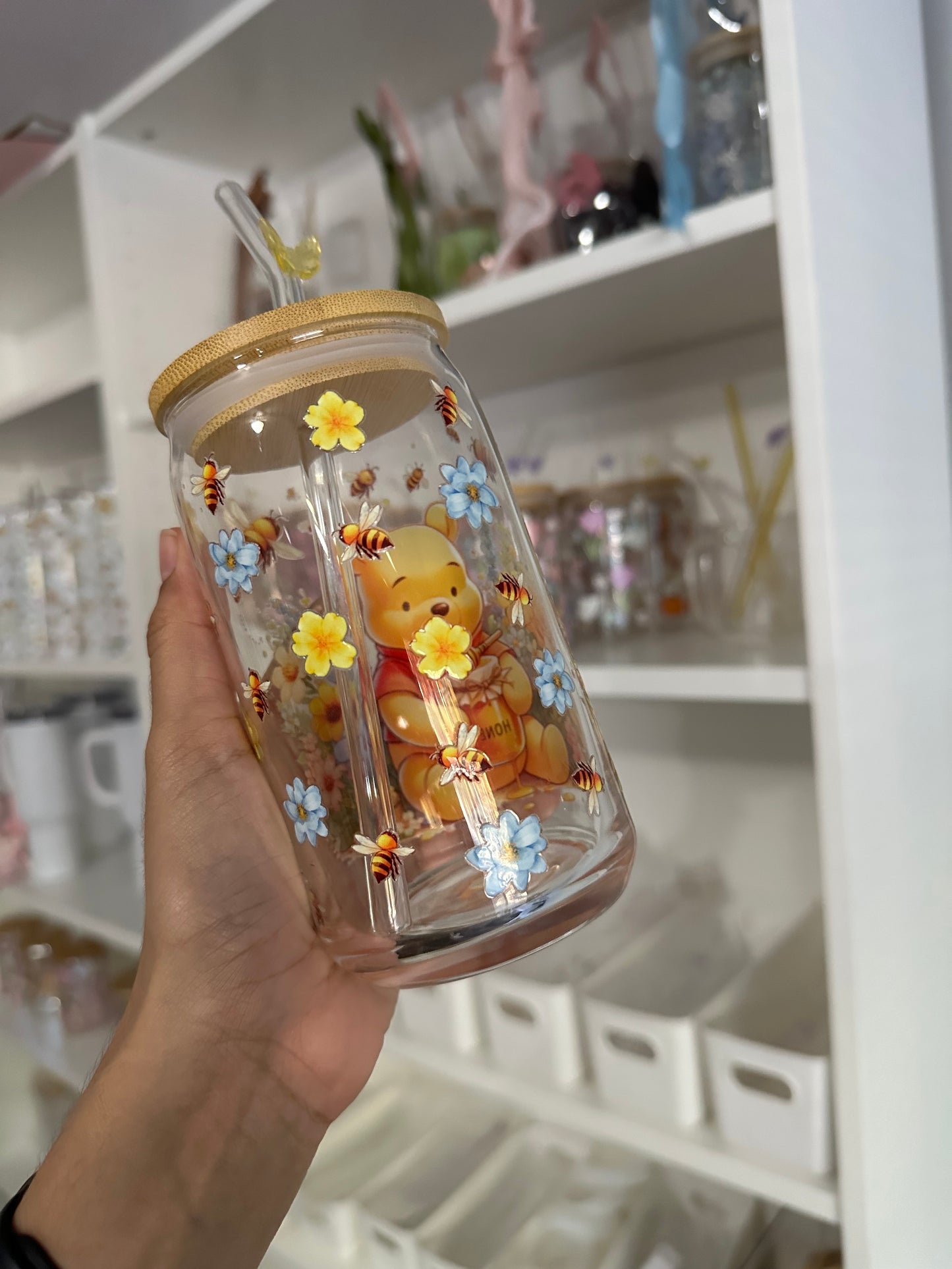 Winnie the Pooh Glasscup