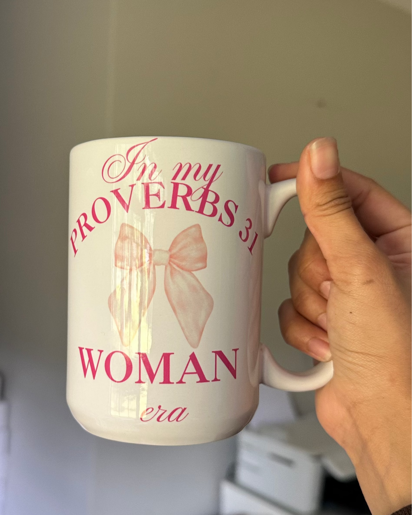 "In my proverbs women era" - Taza de porcelana