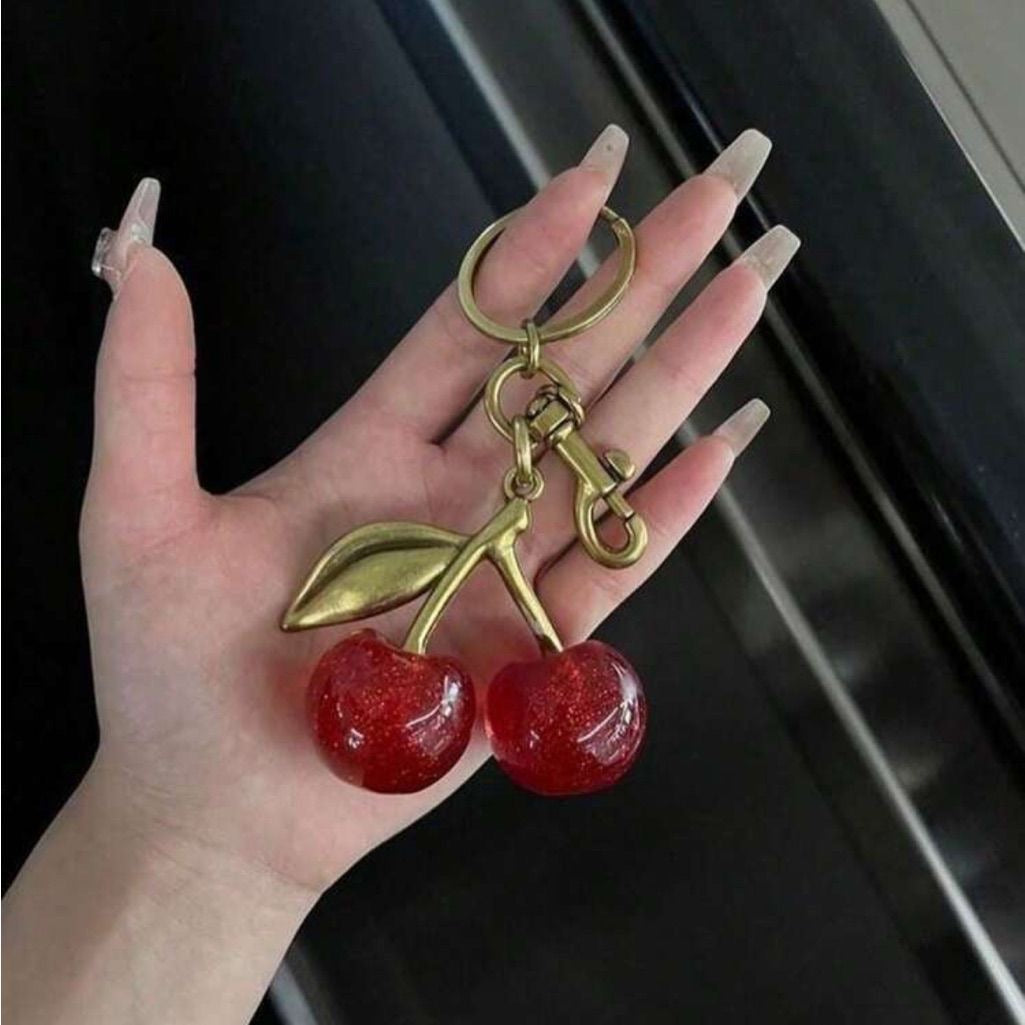 Cherry charm para bolso