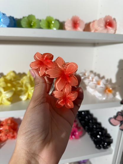 Hair clips con 3 Flores
