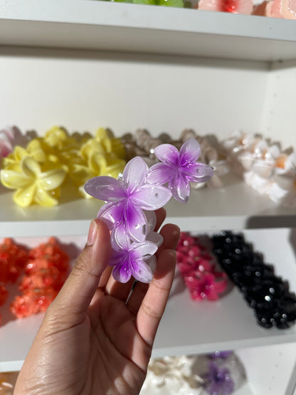 Hair clips con 3 Flores
