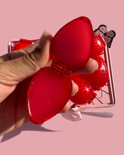 Brillo de fresa 2 en 1