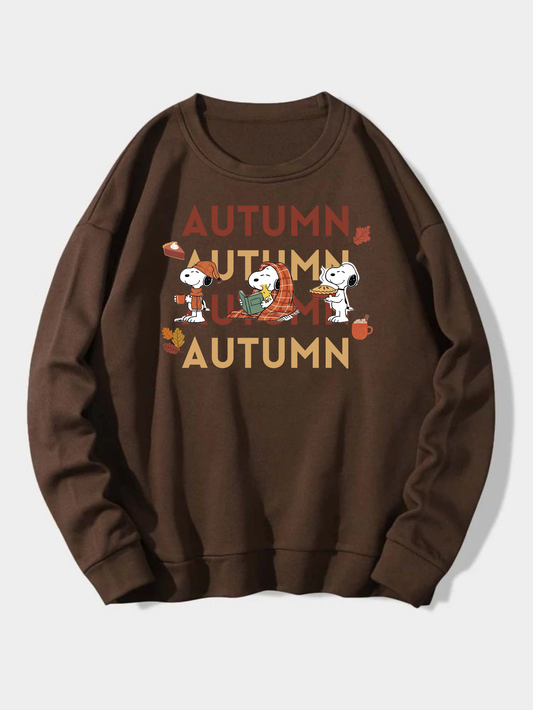 “Autumn Snoopy” Sweatshirt