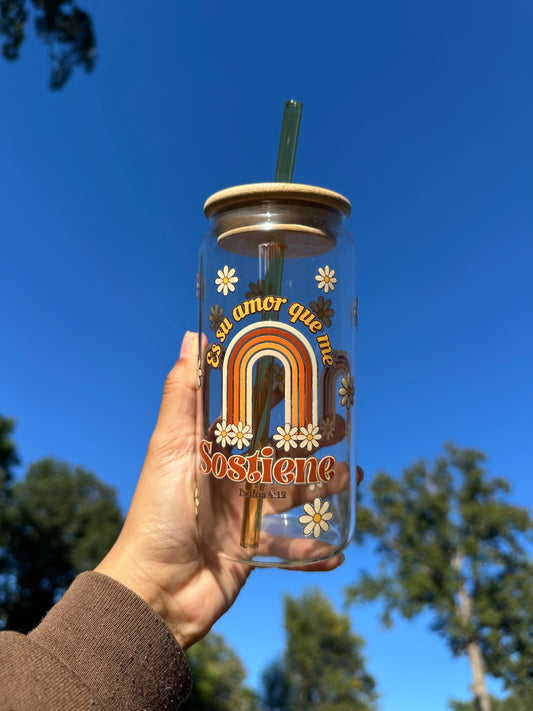 “Es su amor que me sostiene” Glasscup