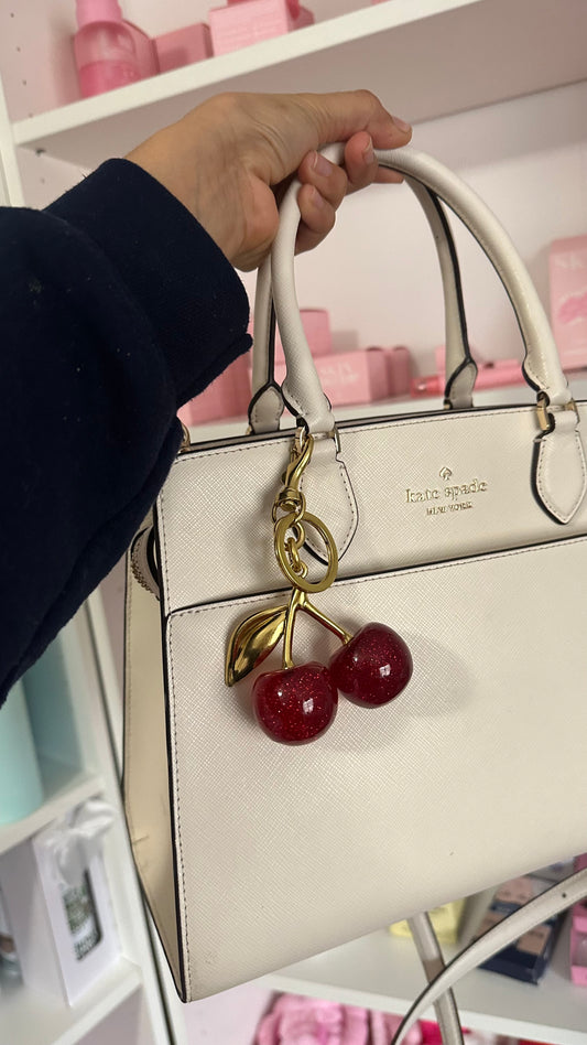 Cherry charm para bolso