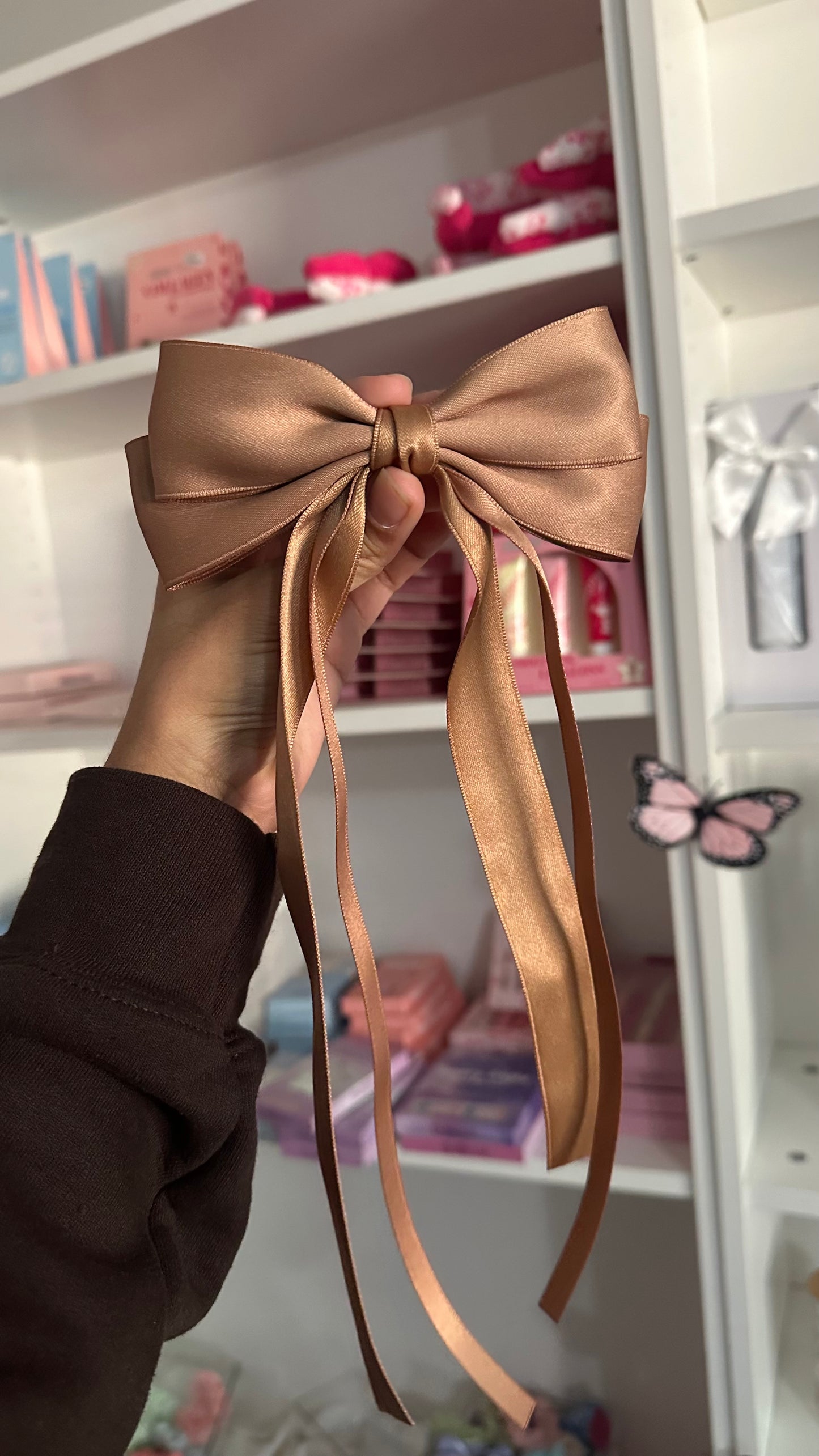 “Sweet girl” bow color café 🤎