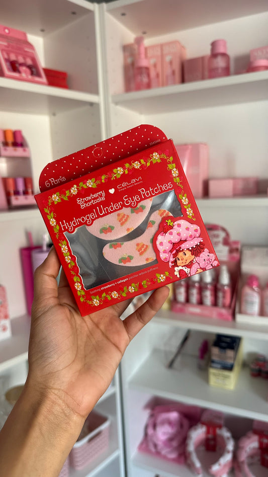 Set parches ojeras strawberry shortcake- CELAVI