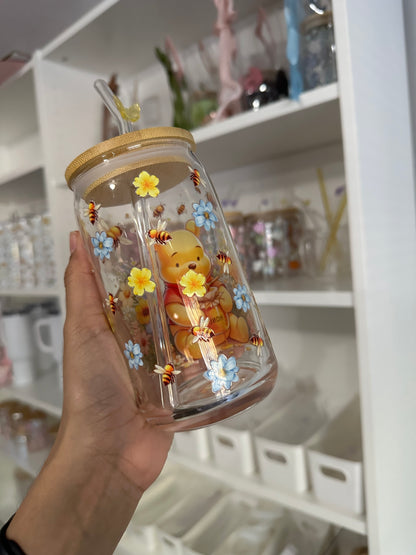 Winnie the Pooh Glasscup