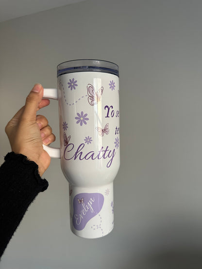 “Yo sé los pensamientos que tengo para ti” Tumblr 40 oz