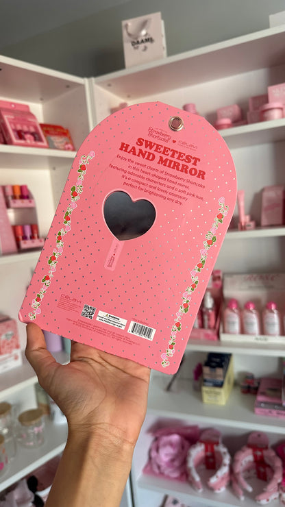 Espejo y llavero set strawberry shortcake - CELAVI