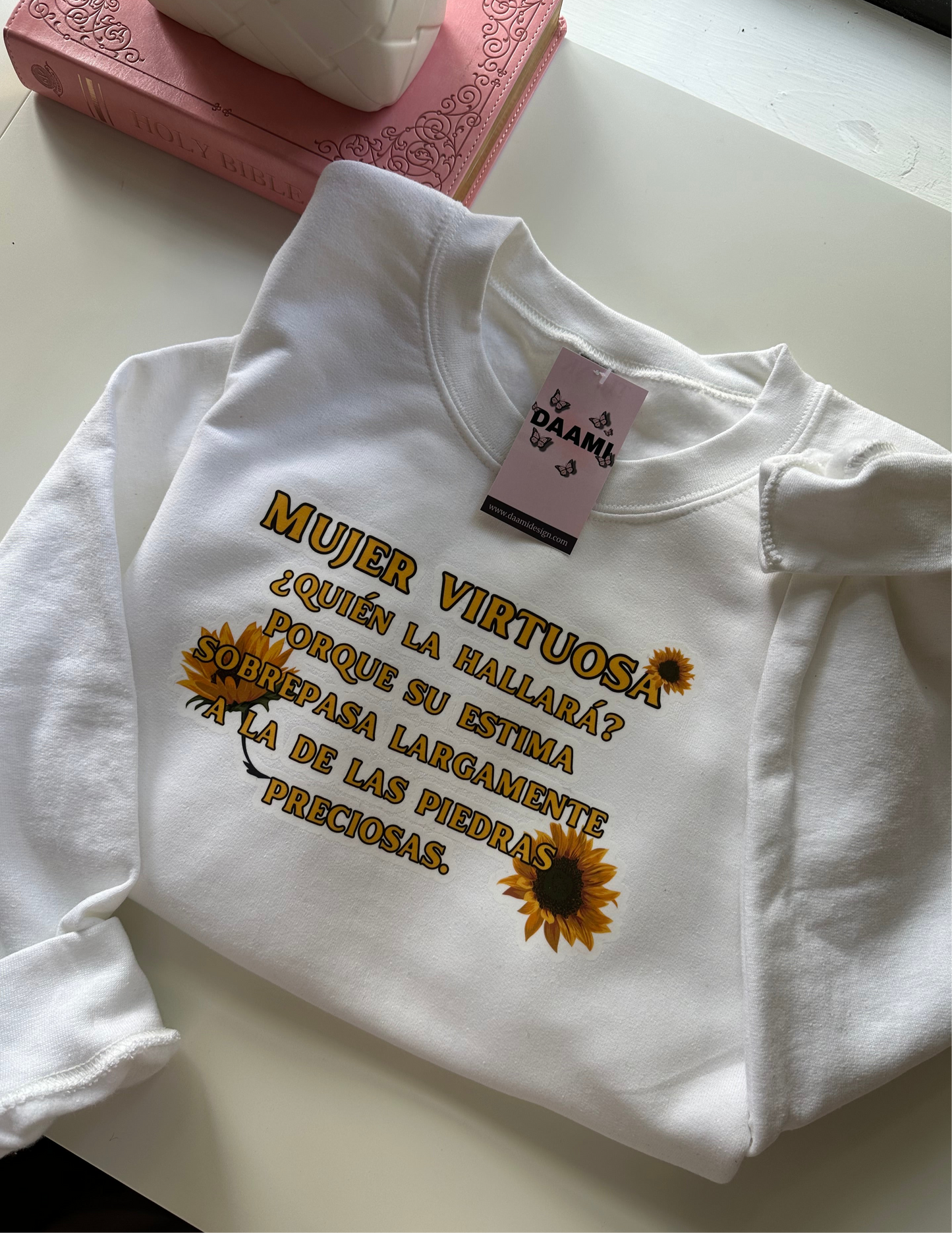 “Mujer virtuosa” sudadera