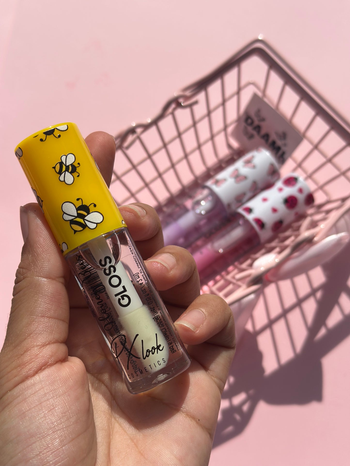 Lip gloss (Aveja, mariquita y mariposa)