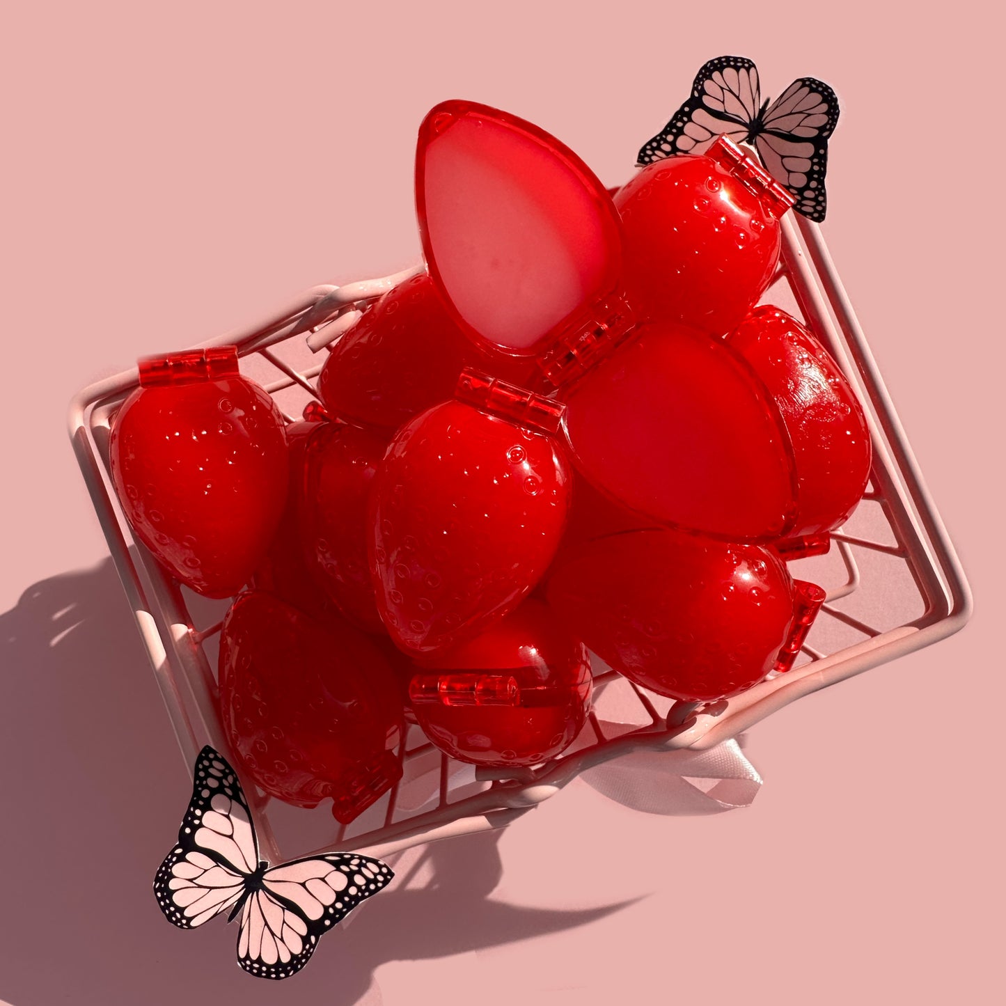 Brillo de fresa 2 en 1