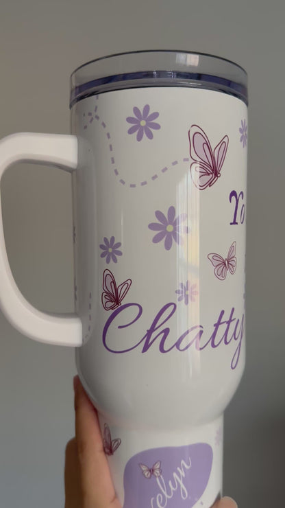 “Yo sé los pensamientos que tengo para ti” Tumblr 40 oz