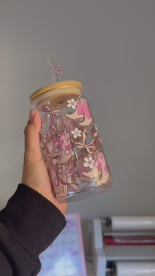 “Cowgirl” Glasscup