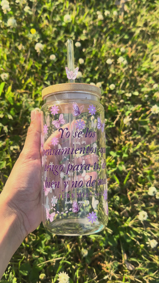Jeremias 29:11 glasscup