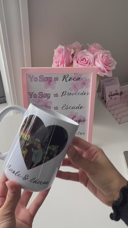 Taza con foto y Calendario - Porcelana